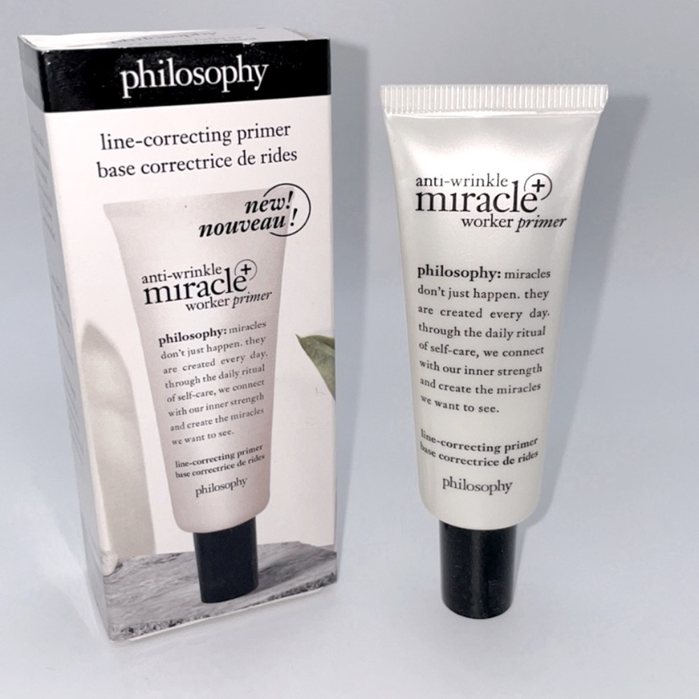 🎁 (2/$35) Philosophy Anti-Wrinkle Miracle Worker Primer - NEW IN BOX